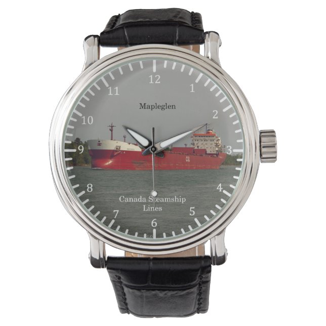 Mapleglen-Uhr Armbanduhr (Vorderseite)