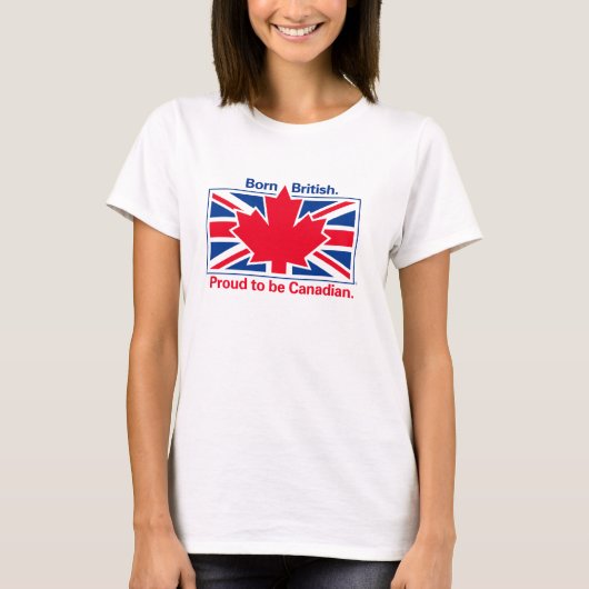 Maplejack geborene Briten T-Shirt (Vorderseite)