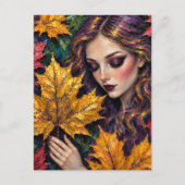 MapleLeafMoment Postkarte (Vorderseite)