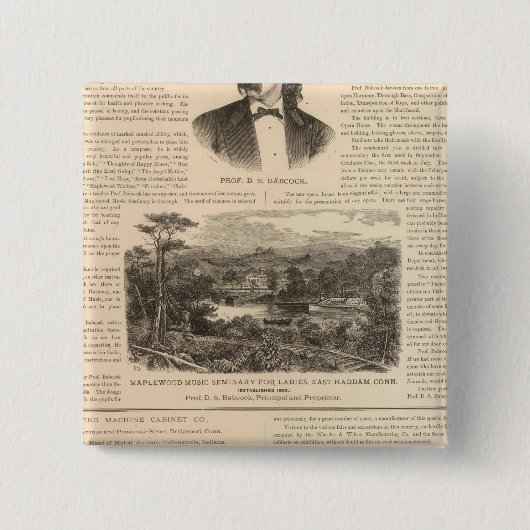 Maplewood Music Seminar für Damen Button (Vorderseite)