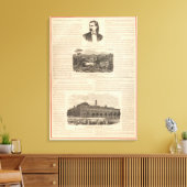 Maplewood Music Seminar für Damen Leinwanddruck (Insitu (Wohnzimmer))