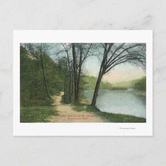 Maplewood Park Indian Trail Postkarte (Vorderseite)