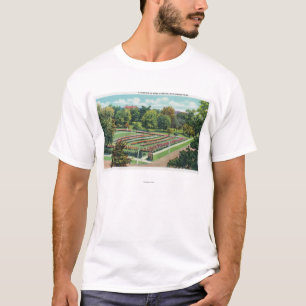 Maplewood-Park-Rosen-Garten-Ansicht T-Shirt