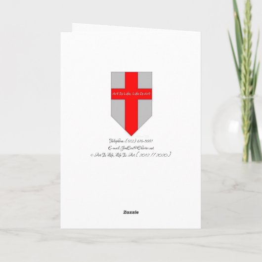 "Maplewood Spider" Get Well Card Karte (Rückseite)