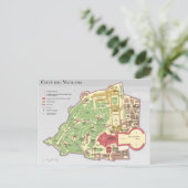 Mappa della Città del Vaticano Postkarte (Stehend Vorderseite)