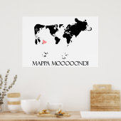 Mappa Moooondi Poster (Küche)