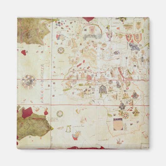Mappa Mundi, 1502 Magnet (Vorne)