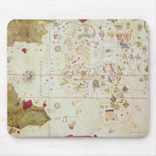 Mappa Mundi, 1502 Mousepad (Vorne)