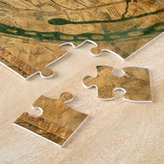 Mappa Mundi, c.1290 Puzzle (Seite)