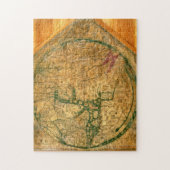 Mappa Mundi, c.1290 Puzzle (Vertikal)