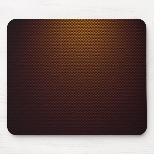 Mäppchen mit honigschwarzem Kohlenstofffasermuster Mousepad (Vorne)