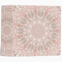 Mappe der Blüten-Glühen-Mandala-V (Reihen von