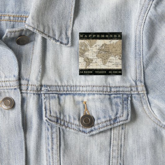 Mappemonde Button (Beispiel)