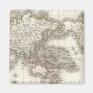 Mappemonde - Globe-Karte Magnet