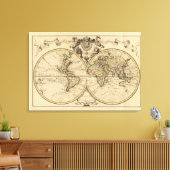 Mappemonde Leinwanddruck (Insitu (Wohnzimmer))