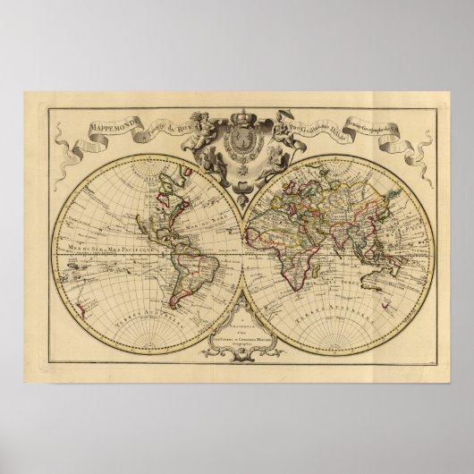 Mappemonde Poster (Vorne)