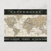 Mappemonde Postkarte (Vorderseite)