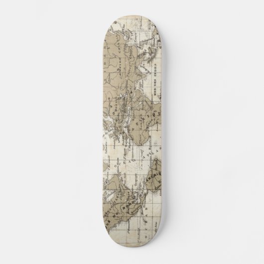 Mappemonde Skateboard (Vorderseite)