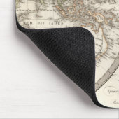 Mappemonde - Weltkarte Mousepad (Ecke)