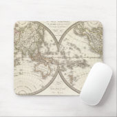 Mappemonde - Weltkarte Mousepad (Mit Mouse)