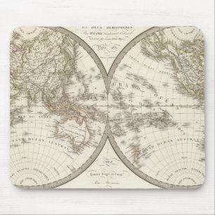 Mappemonde - Weltkarte Mousepad