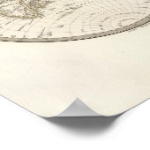 Mappemonde - Weltkarte Poster (Ecke)