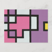 【mapper #2】ポストカード 抽象画 モダン レトロ postkarte (Vorderseite)