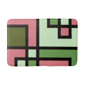 mapper #5 バスマット 抽象画　幾何学　モダン badematte (Vorderseite)