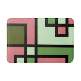 mapper #5 バスマット 抽象画 幾何学 モダン badematte