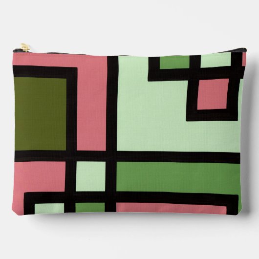 mapper #5 プリントカットソーバッグ 抽象画　幾何学　モダン zubehörtasche (Vorderseite)