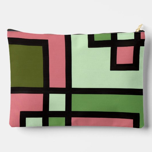 mapper #5 プリントカットソーバッグ 抽象画 幾何学 モダン zubehörtasche (Rückseite)