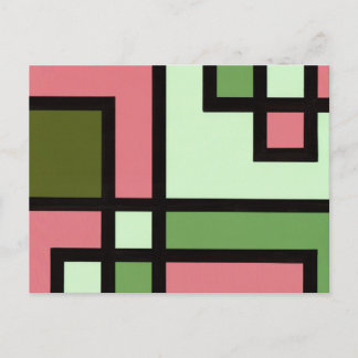 mapper #5 ポストカード 抽象画 モダン 幾何学 postkarte