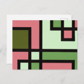 mapper #5 ポストカード　抽象画　モダン　幾何学 postkarte (Vorne/Hinten)