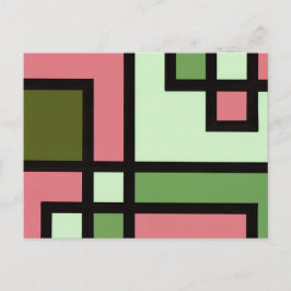 mapper #5 ポストカード　抽象画　モダン　幾何学 postkarte