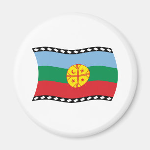 Mapuche-Flaggenmagnet Magnet