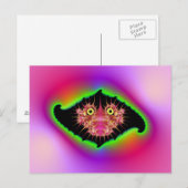 Mapuera-Fehler in der psychedelischen Postkarte (Vorne/Hinten)