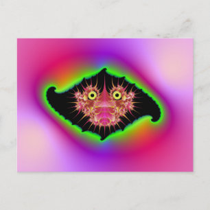 Mapuera-Fehler in der psychedelischen Postkarte