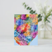 Maputo Mosambik Stadtplan Postkarte (Stehend Vorderseite)