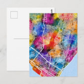 Maputo Mosambik Stadtplan Postkarte (Vorne/Hinten)