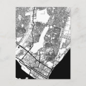 Maputo Mozambique City Map Postkarte (Vorderseite)