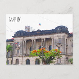 Maputo-Rathaus Postkarte