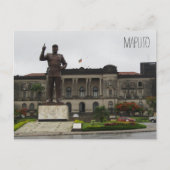 Maputo-Rathausstatue Postkarte (Vorderseite)