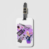 MAQUILLAJE BITTE GEPÄCKANHÄNGER (Vorderseite Vertikal)