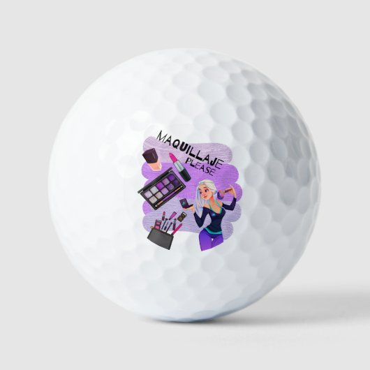 MAQUILLAJE BITTE GOLFBALL (Vorderseite)
