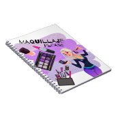 MAQUILLAJE BITTE NOTIZBLOCK (Rechte Seite)