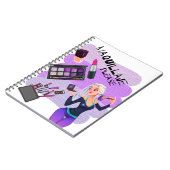 MAQUILLAJE BITTE NOTIZBLOCK (Linke Seite)