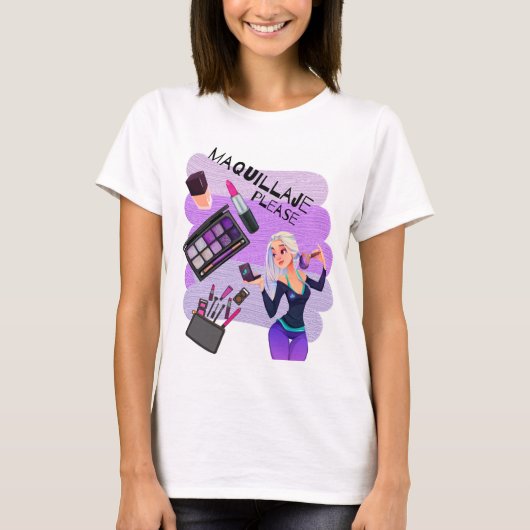 MAQUILLAJE PLEASE T-Shirt (Vorderseite)