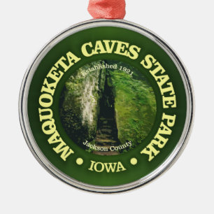 Maquoketa Caves SP Ornament Aus Metall