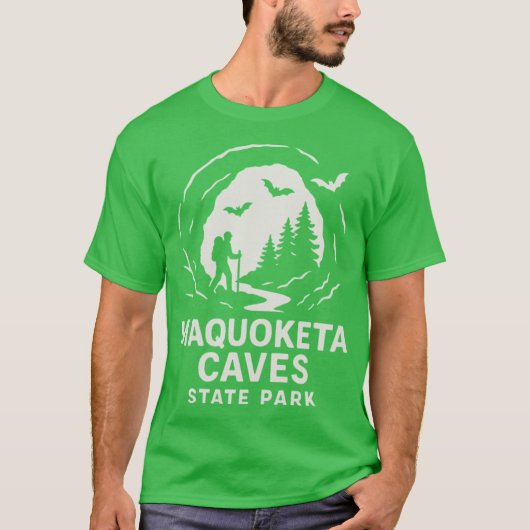Maquoketa Caves State Park 1 T-Shirt (Vorderseite)