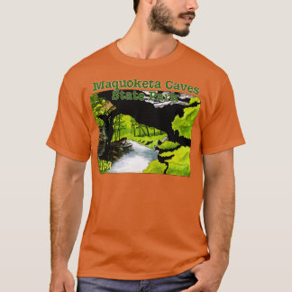 Maquoketa Höhlen Staat Park Iowa T-Shirt